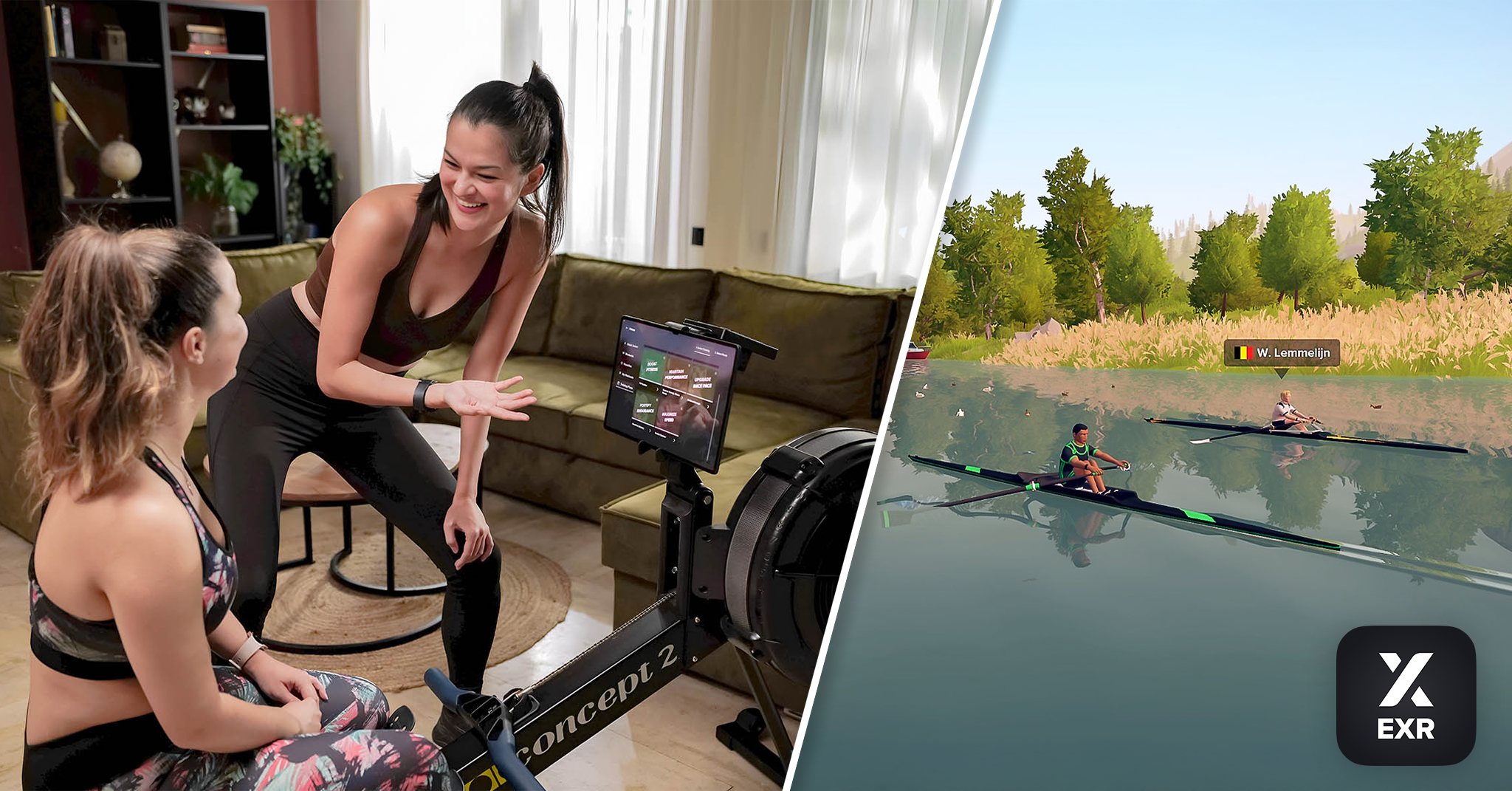 EXR: Virtuele roeiervaring naar hoger niveau